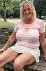 Diane Tanner a Hot Slutty Teacher Exposed in a Public Park 2