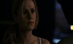 Anna Paquin hot in some white tank top showing us her