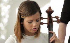 Cello Playing Turns To Pussy Fucking