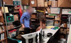 Teen thief strip searched