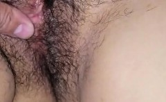 Fingering Hairy Pussy