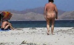 Mature On Beach