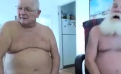 two grandpa on cam