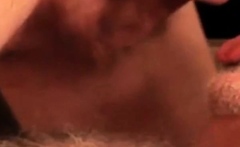Daddy Bear Sucking Cock And Cumming On His Beard