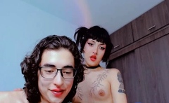 Hot Shemale Couple Sex On Live