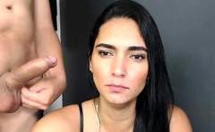 Busty amateur girlfriend webcam with huge facial