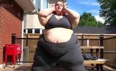 Big ass fat booty bbw butt brunette amateur