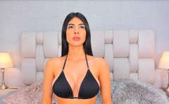 Sexy Ass Latina Twerking On Her Dildo